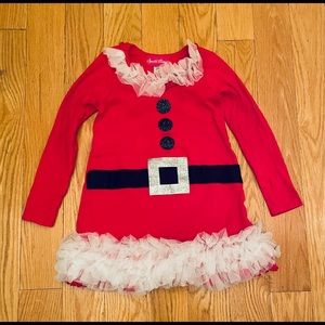 Girls Christmas Mrs. Claus Dress size 5/6